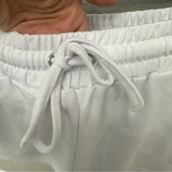 Rae Dunn “BRIDE” Drawstring Shorts Lounge Sweatshorts Bachelorette Honeymoon - Picture 6 of 9